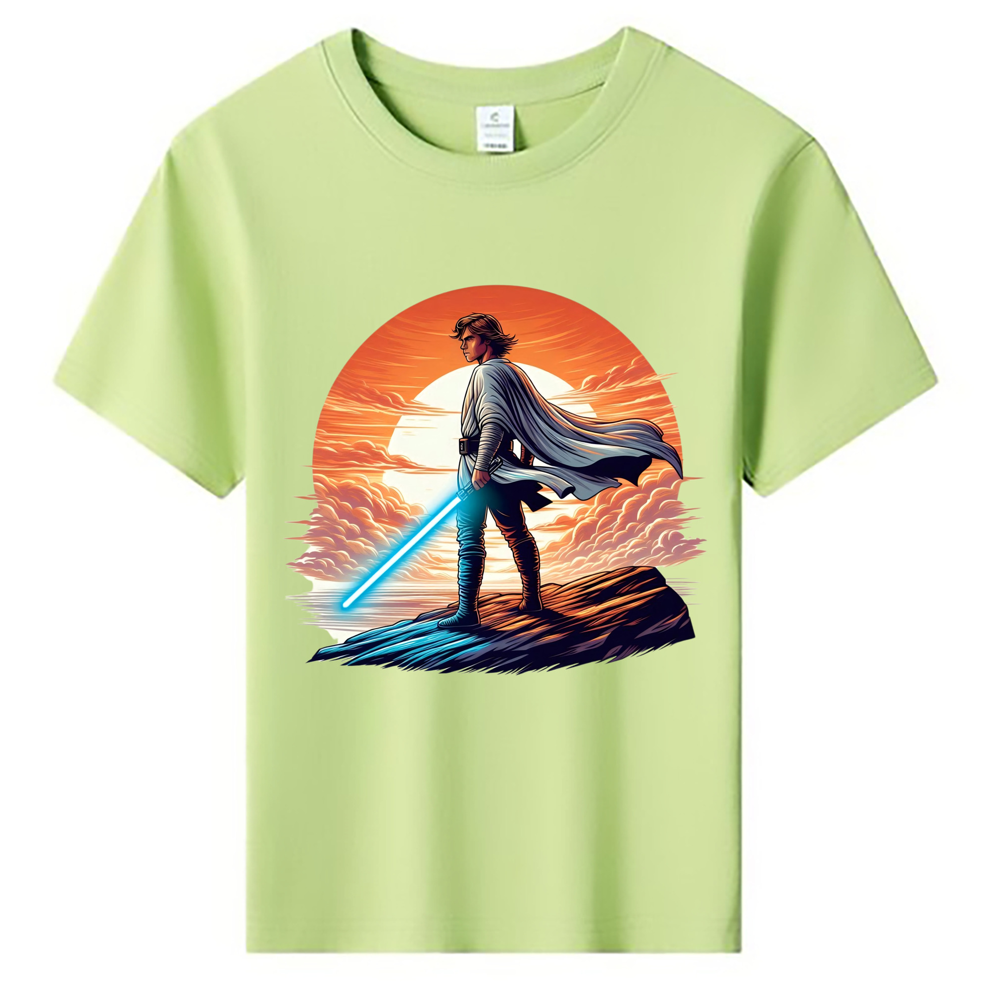 （画像用） スター・ウォーズ Star Wars 綿100％キッズTシャツ（フロントプリント）
